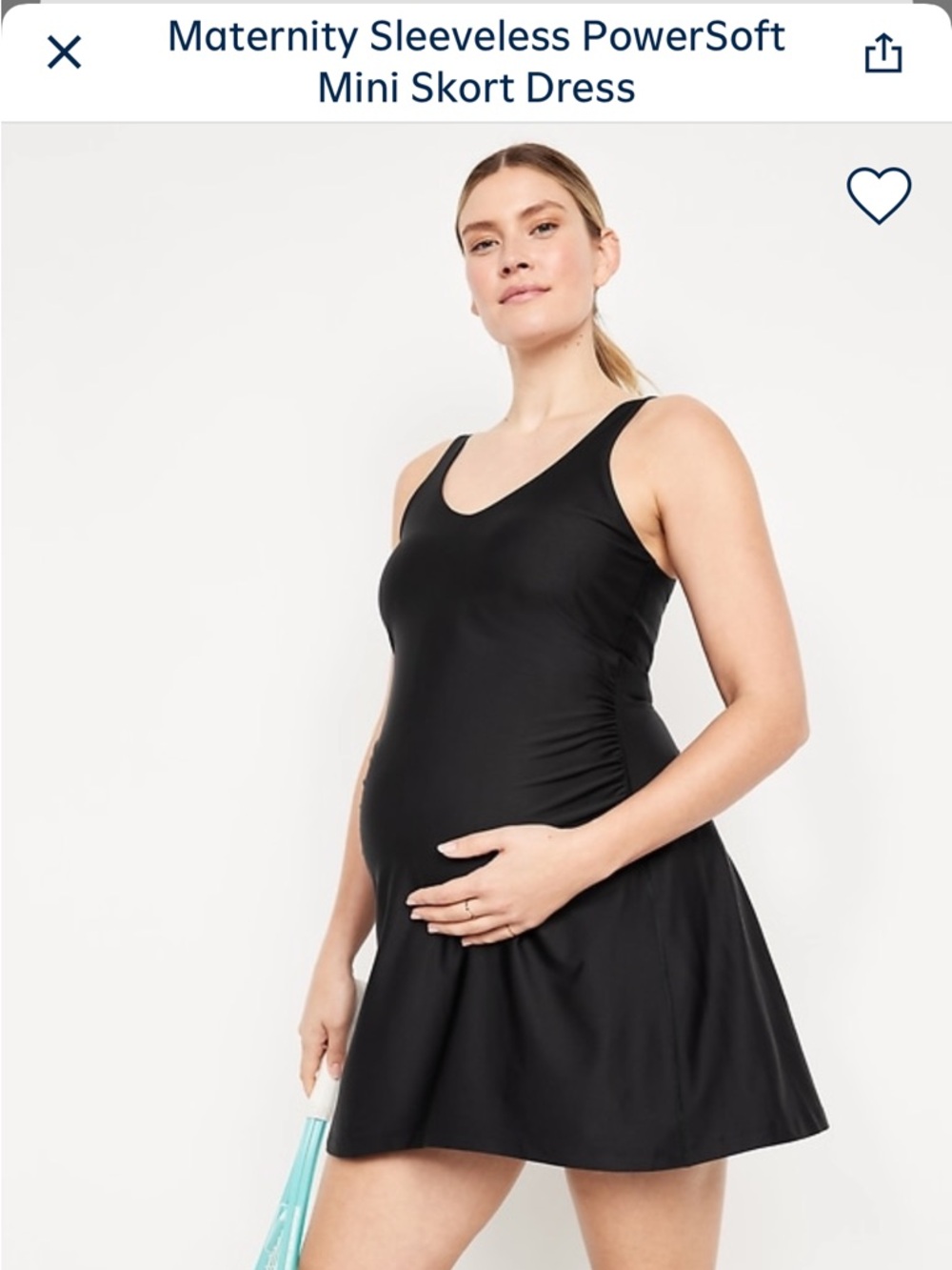 Old Navy Black V-Neck Mini Dress